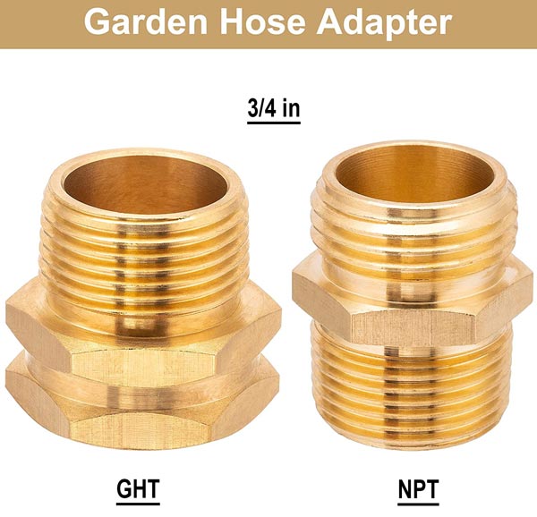 Garden Hose Thread (GHT) vs. NPT: What’s The Difference?