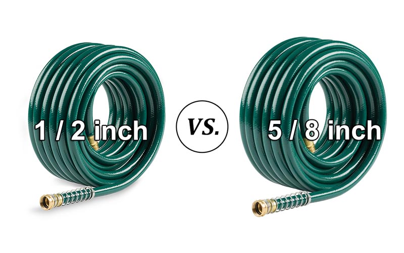 1/2” vs. 5/8” Garden Hose What’s the Difference & Which is Better?